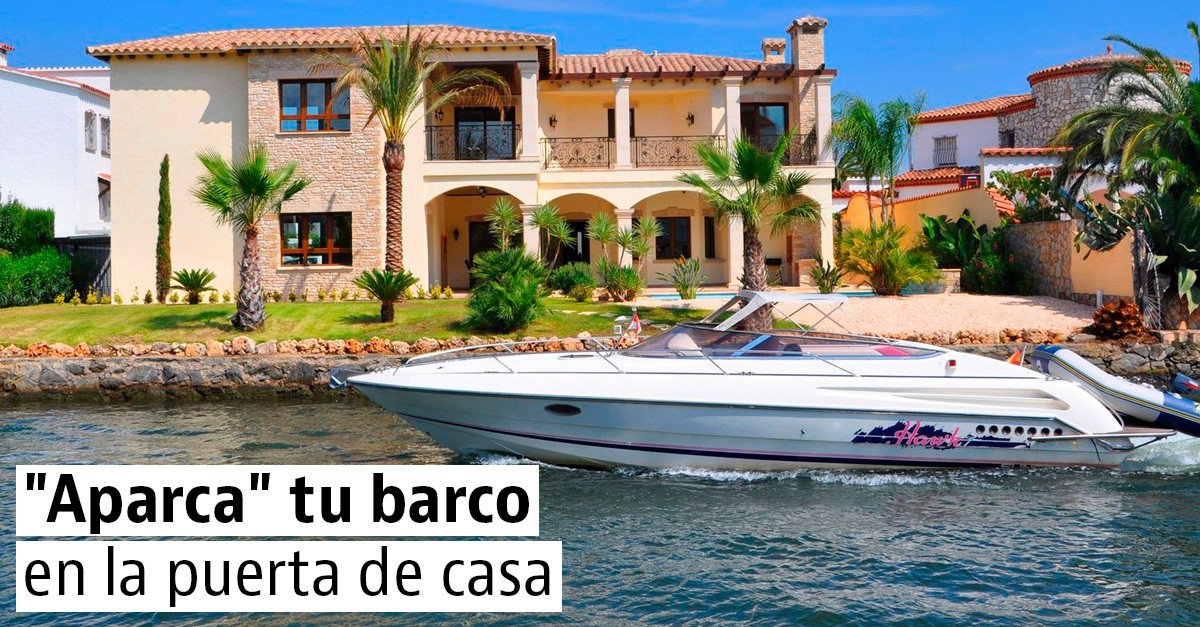 Casas con amarre en España Casas con amarre en España