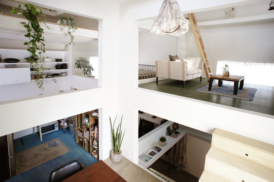 Como una casa de muñecas Es obra de Hiroyuki Shinozaki Architects