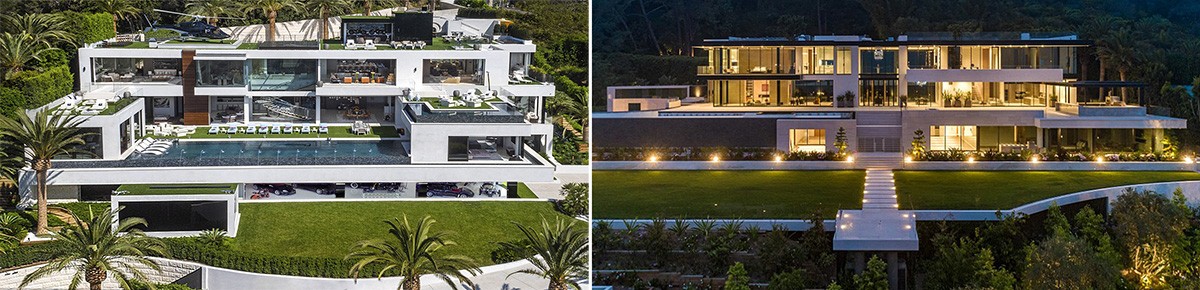 Duelo de mansiones para ser la casa más cara que se vende en EEUU