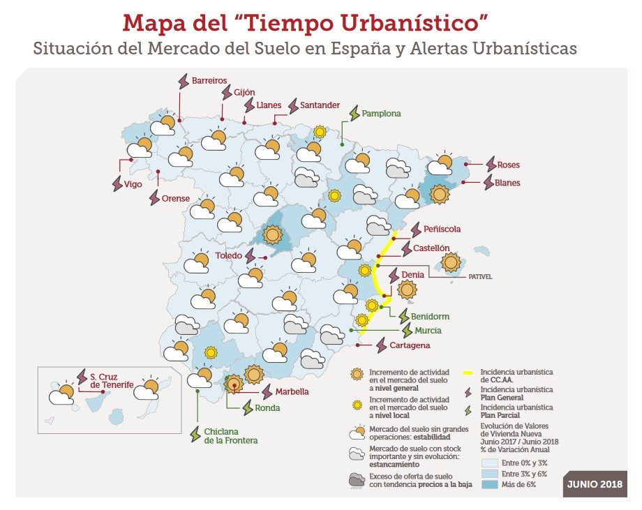 Imagen del día: El mapa del tiempo del suelo