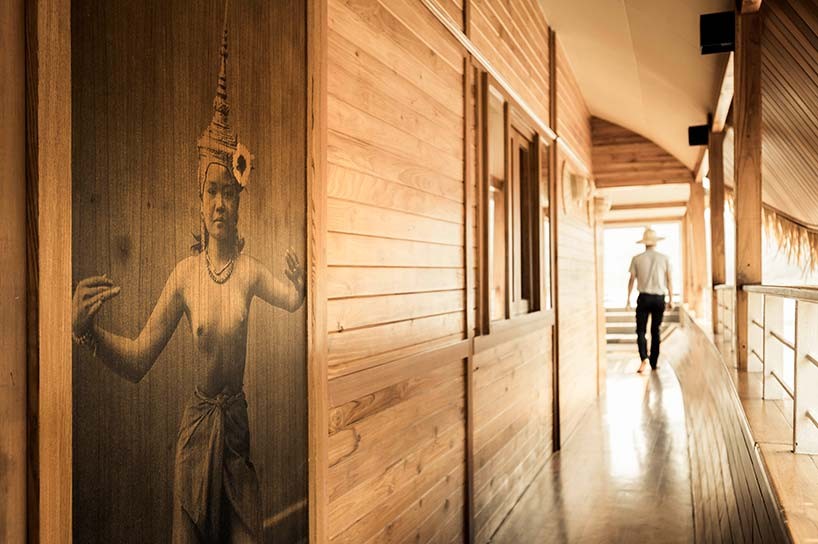 La decoración está inspirada en elementos de las culturales locales