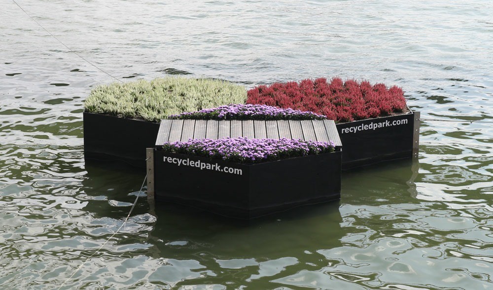 Plataformas con plantas