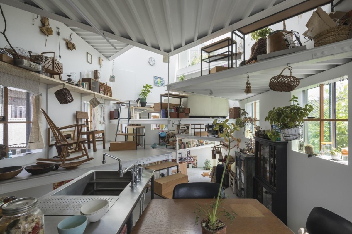 La casa de las siete estancias... en una sola Es un proyecto de los japoneses Tato Arquitects