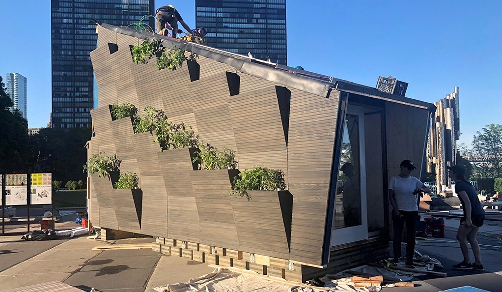 La minicasa de la ONU que genera su propia energía (y además es barata de mantener)