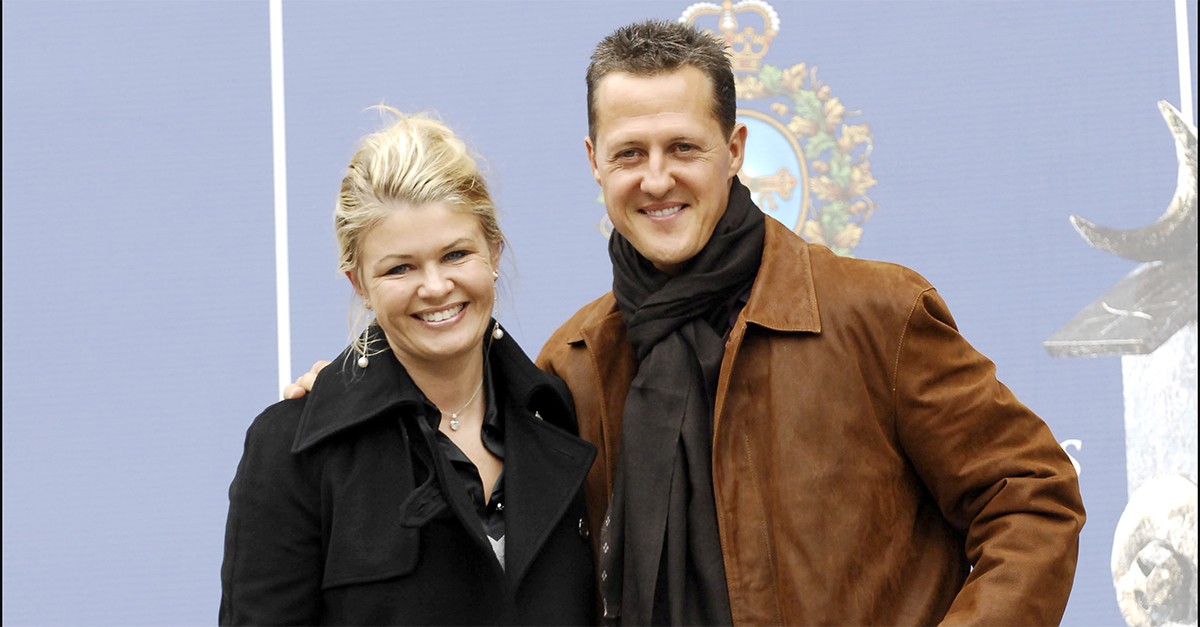 La pareja Schumacher durante la celebración del premio Príncipe de Asturias 2007