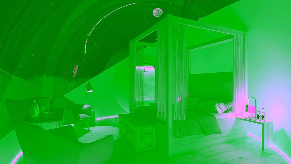 Tiene un techo panorámico