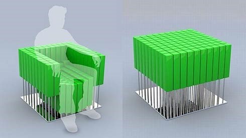 Una silla única para cada trasero Se adapta a cada cuerpo para dar una comodidad extra
