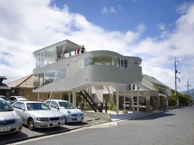 Su silueta es como la de un barco