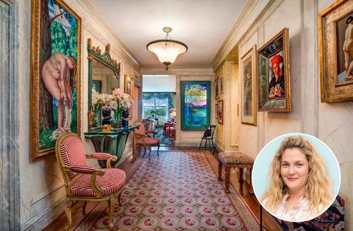 Drew Barrymore, a la caza de un apartamento en Nueva York, tras vender su mansión de Hollywood