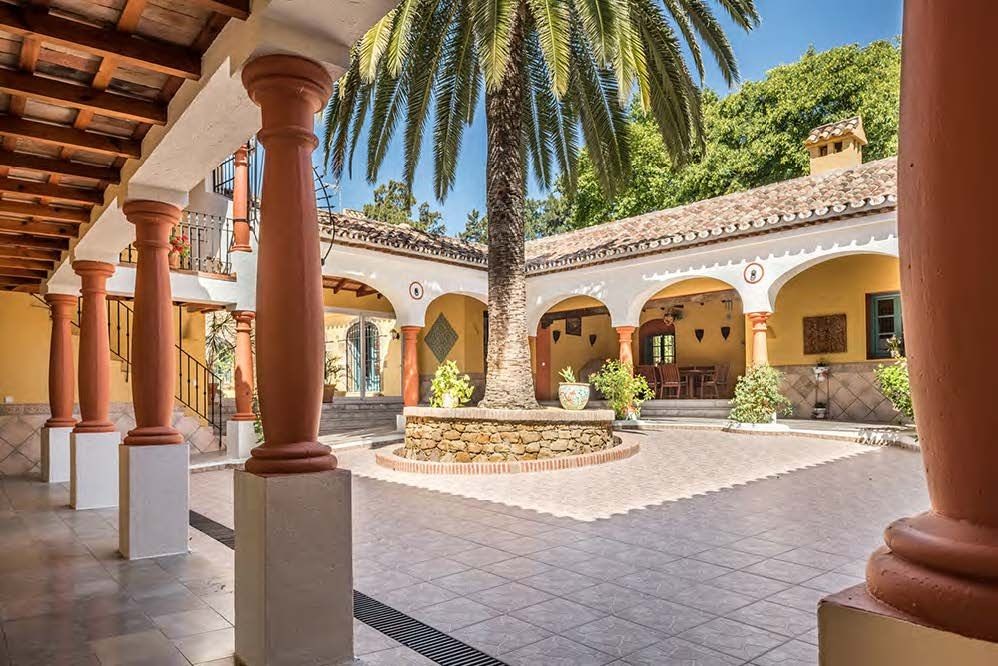 Onze woning van de week heeft een verbazingwekkende Andalusische binnenplaats