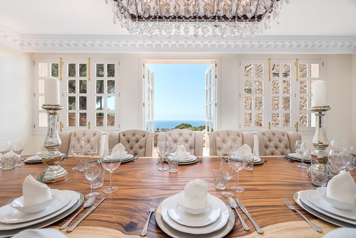 Beautiful dining room