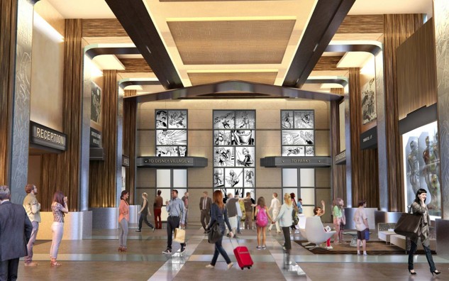 Aquí és on s'allotjarien Iron Man i Spiderman / Disney