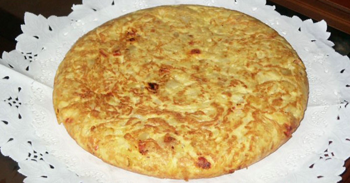 En typisk tortilla de patata En typisk tortilla de patata / Wikimedia commons