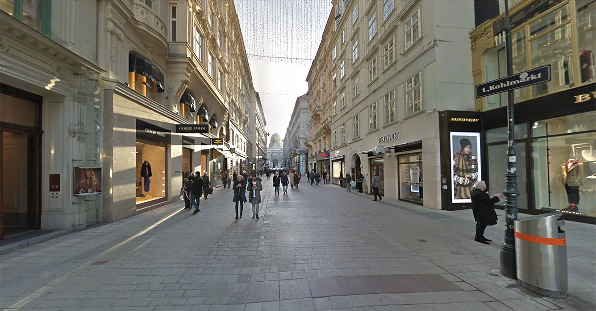 Kohlmarkt (Viena) - 4.740 euros/m2 al año 10_kohlmarkt_googlemaps