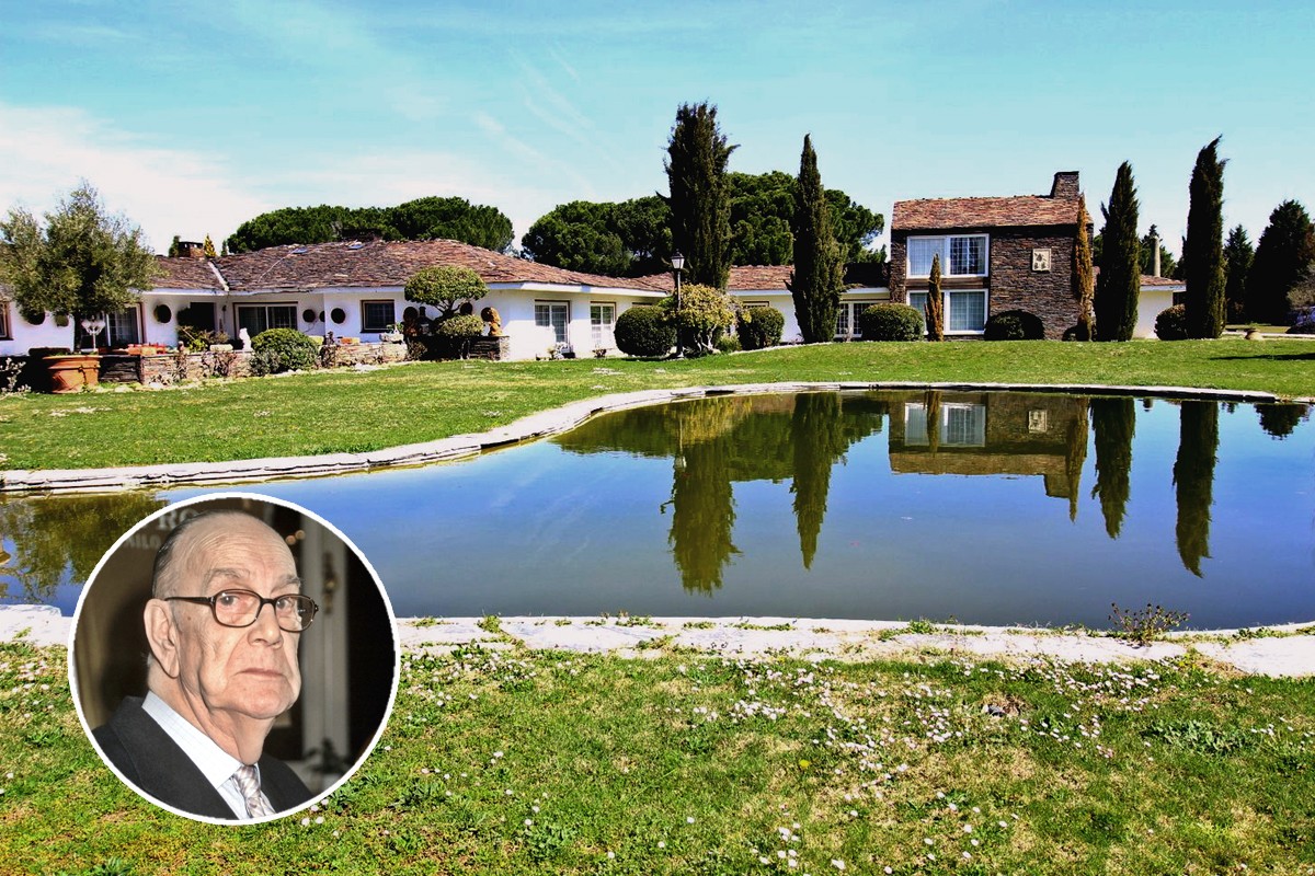 A la venta la espectacular finca donde se casaron y vivieron Camilo José Cela y Marina Castaño en Guadalajara