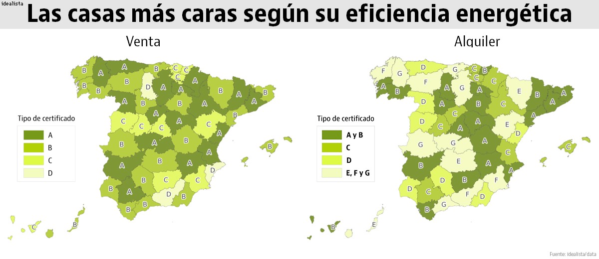 La eficiencia energética aumenta el precio de las casas... en algunas zonas: así influye en la tuya