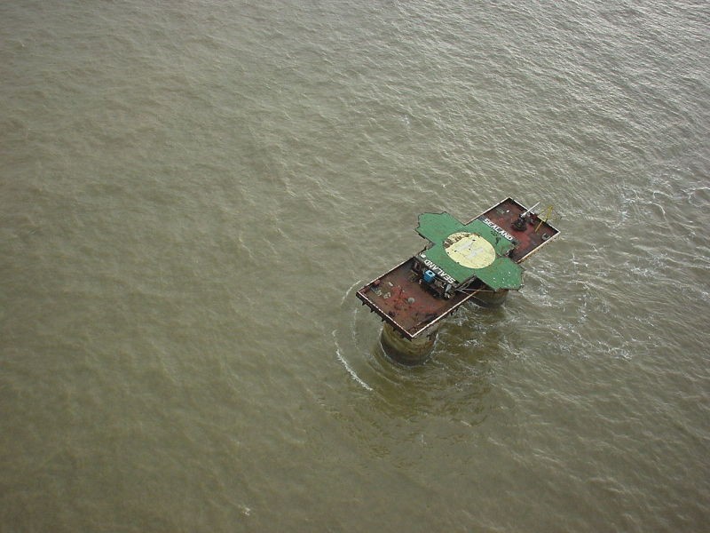 Sealand, el país más pequeño del mundo que está en una plataforma marina