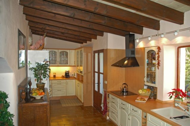 La cuisine au style rustique