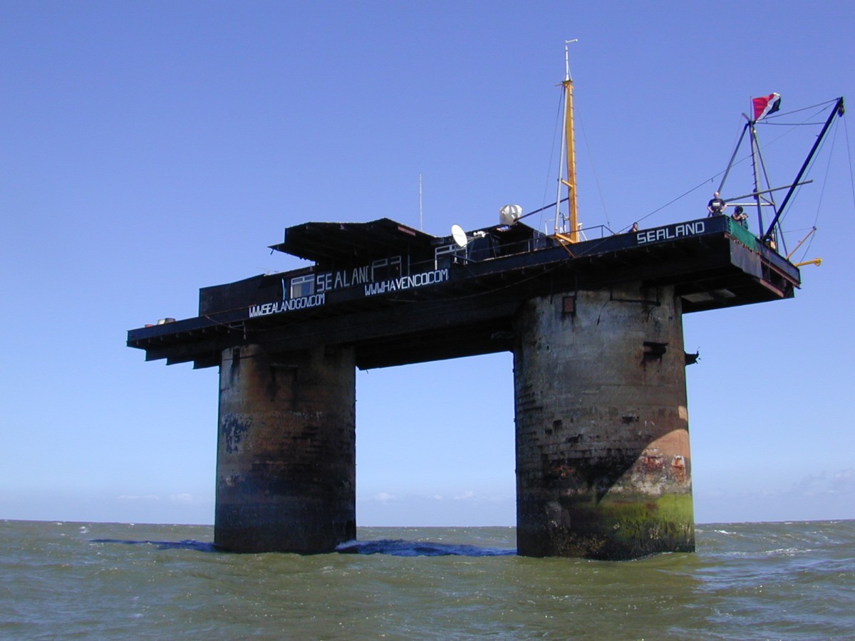 Sealand, el país más pequeño del mundo que está en una plataforma marina