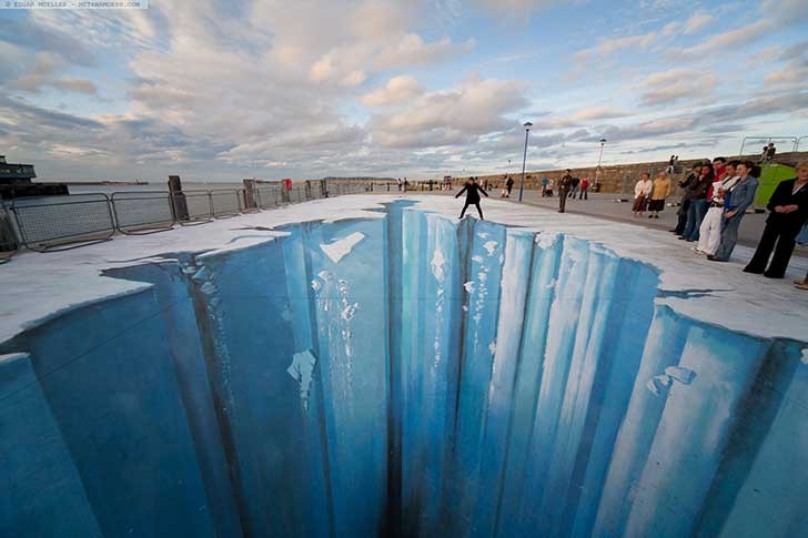 15 grafitis en 3D que parecen salirse de su 'lienzo'