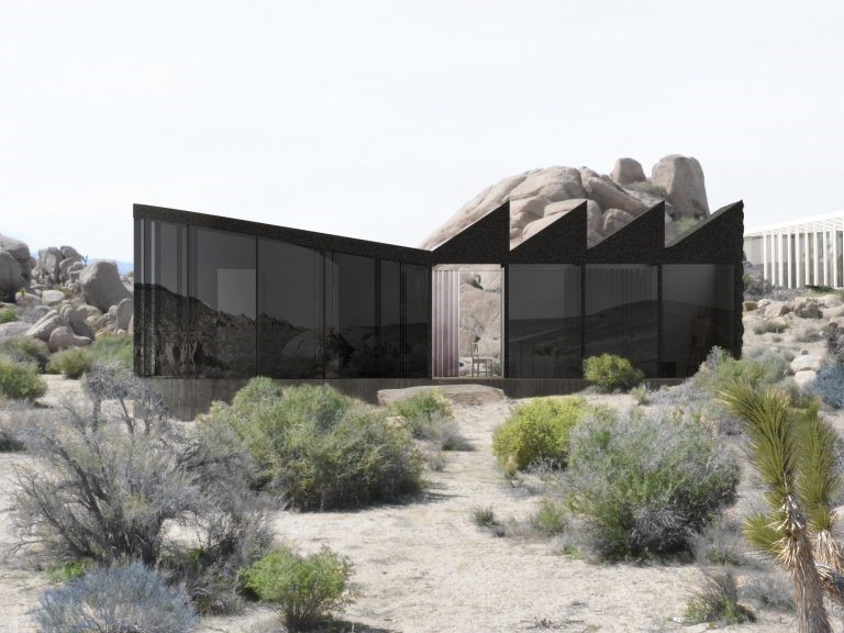 Construida sobre una casa en ruinas