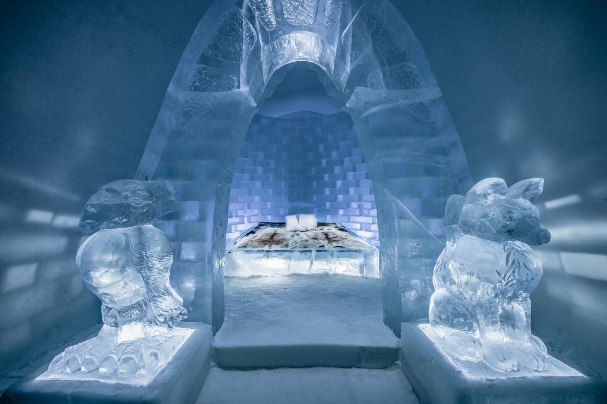 Corre, visita este fantástico hotel de hielo antes que se derrita