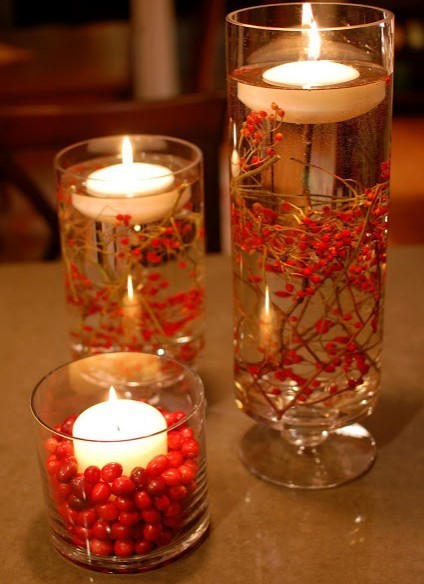 El agua y el fuego, buena combinación velas_navidad