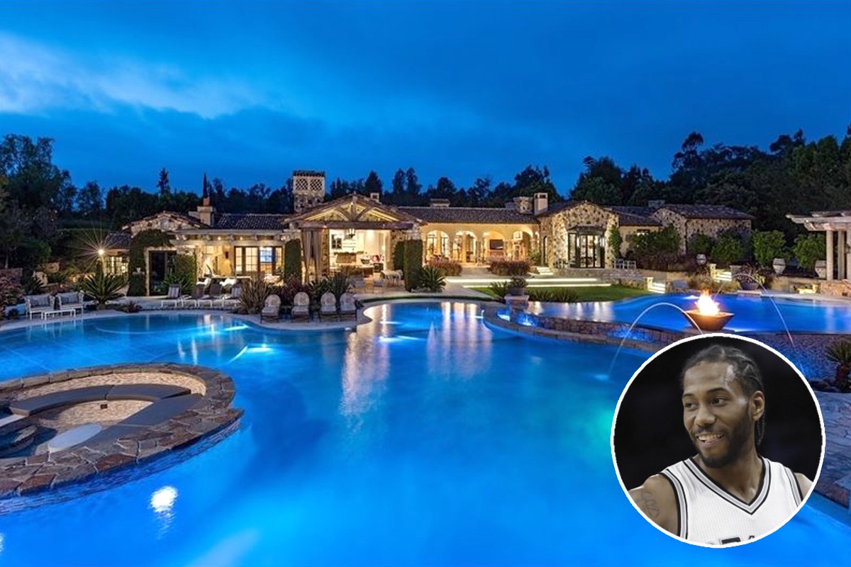 El jugador de baloncesto Kawhi Leonard compra una finca en California por 11 millones de euros