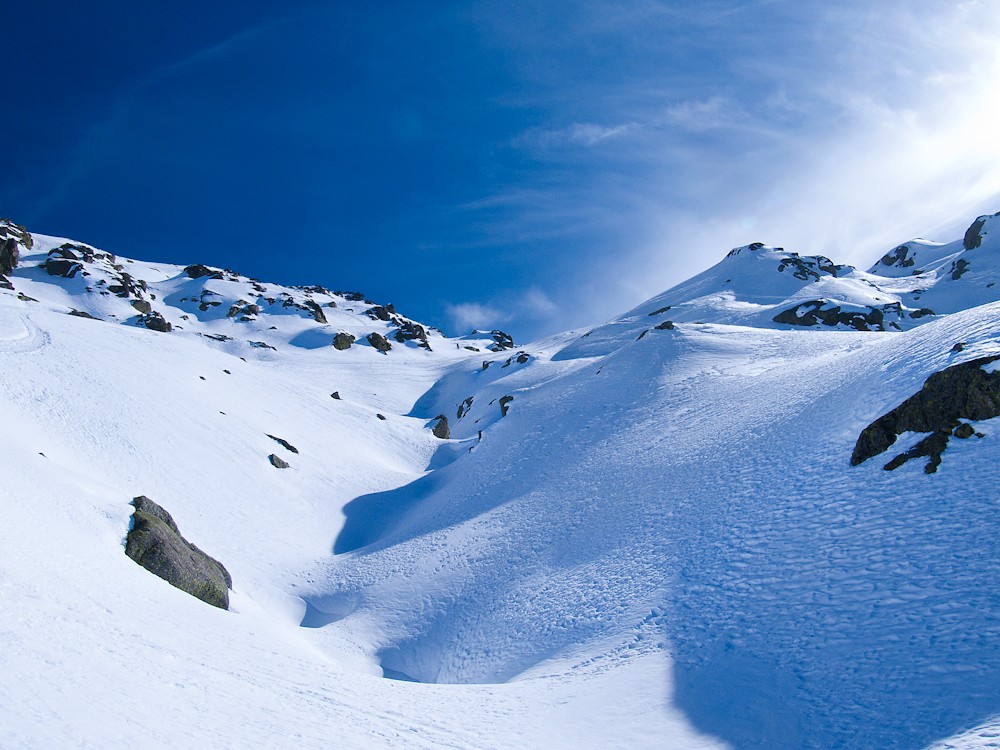 Śnieg w Sierra de Gredos