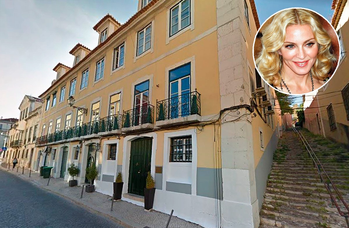 Madonna se prepara para abandonar el Palacio Ramalhete de Lisboa