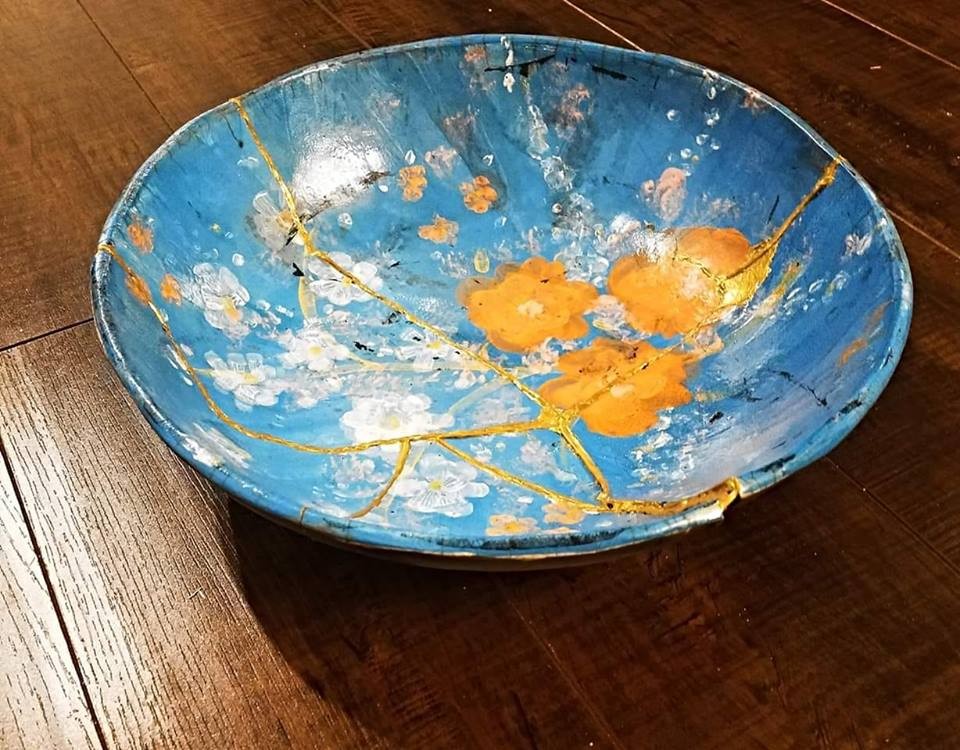'Kintsugi', el arte japonés de convertir una pieza rota en una pieza única