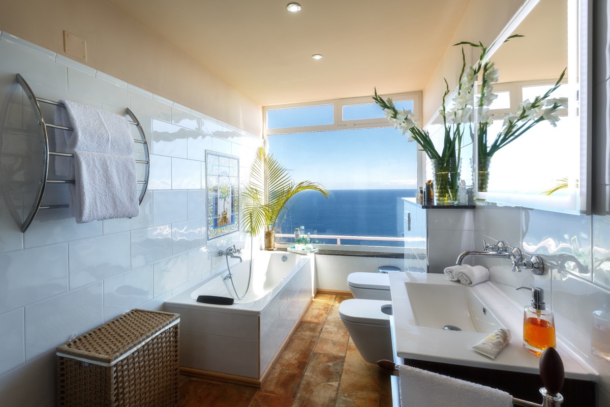 Renoviertes Badezimmer