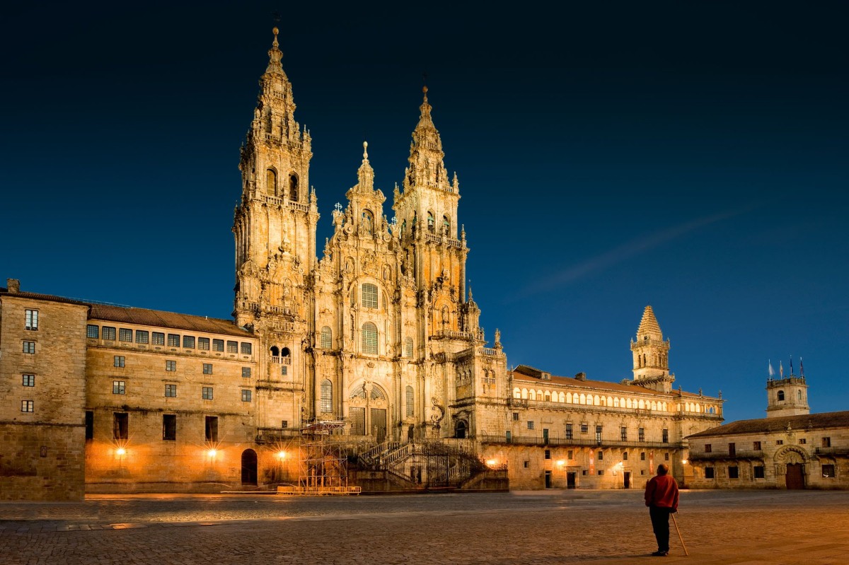 The cathedral of Santiago de Compostela / Wikimedia Commons