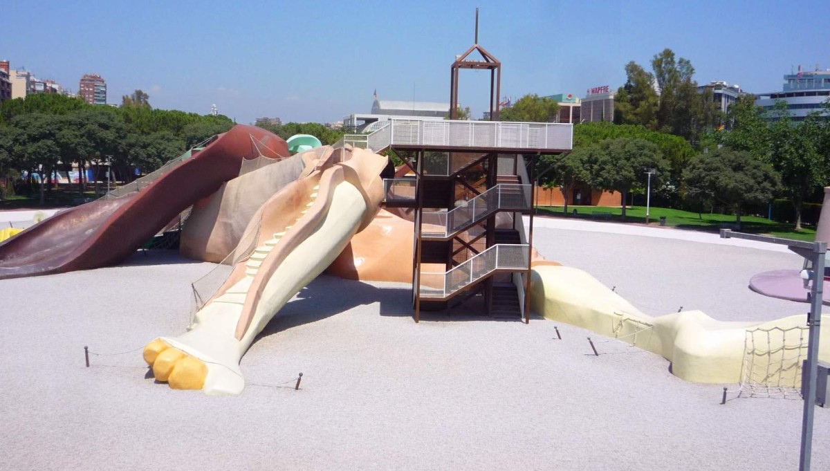 Il Parco Gulliver si trova in una zona verde nel centro di Valencia / Wikimedia Commons
