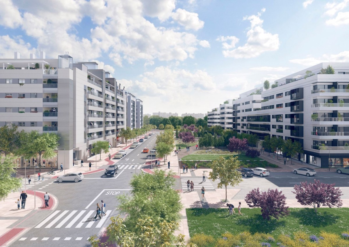 Sepes desatasca la construcción de más de 350 VPO en el Parque de Ingenieros de Villaverde en Madrid