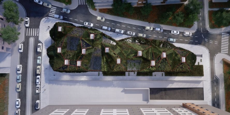 El edificio estaría localizado en el distrito de Villaverde, en la parte sur de Madrid