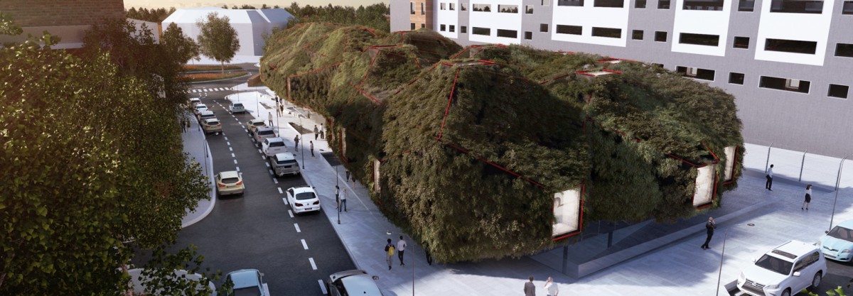 Una 'nave espacial verde' se prepara para aterrizar en Madrid