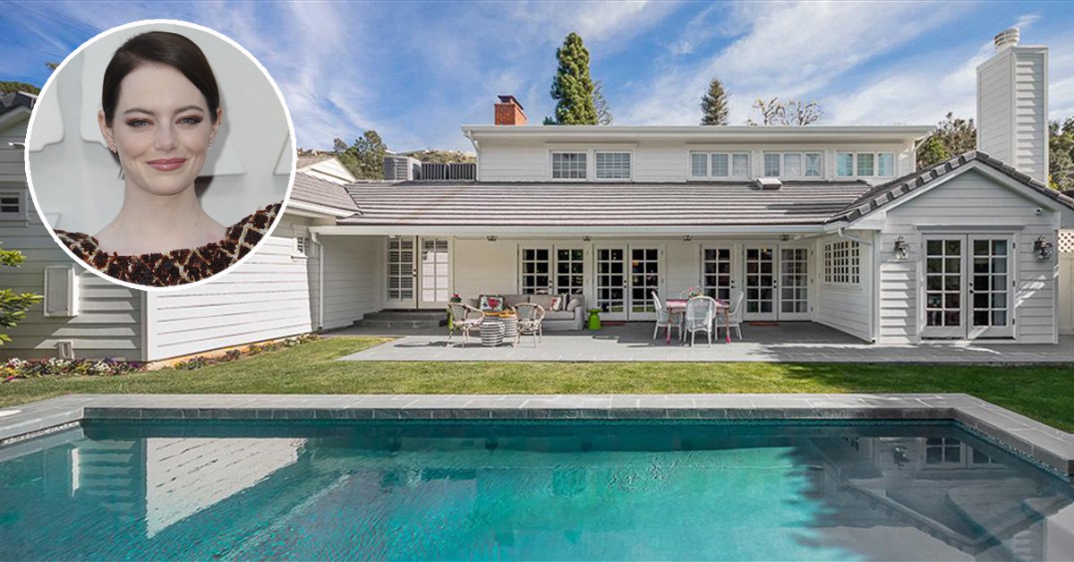 La actriz Emma Stone ha puesto a la venta su mansión en Beverly Hills, California, por 3,9 millones de dólares 