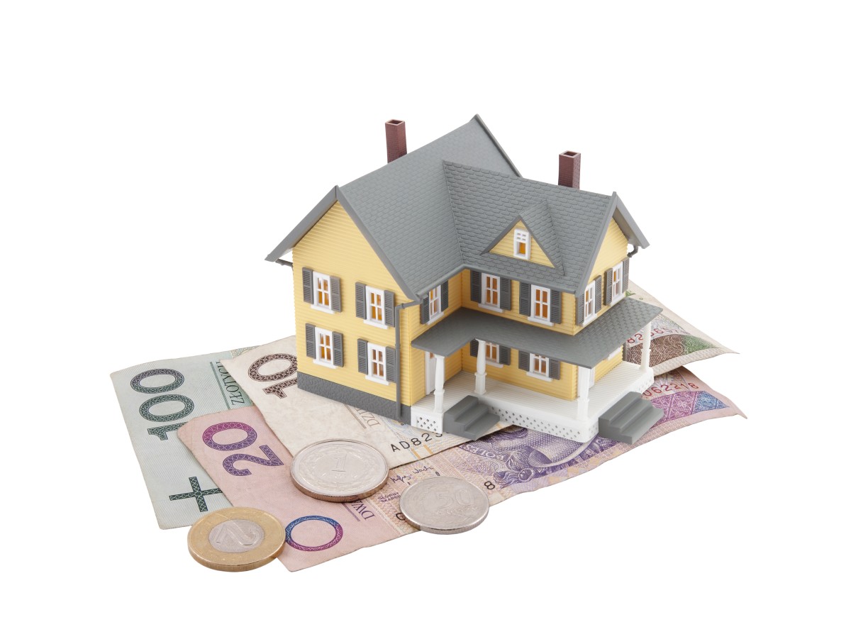 Una vivienda rodeada de dinero