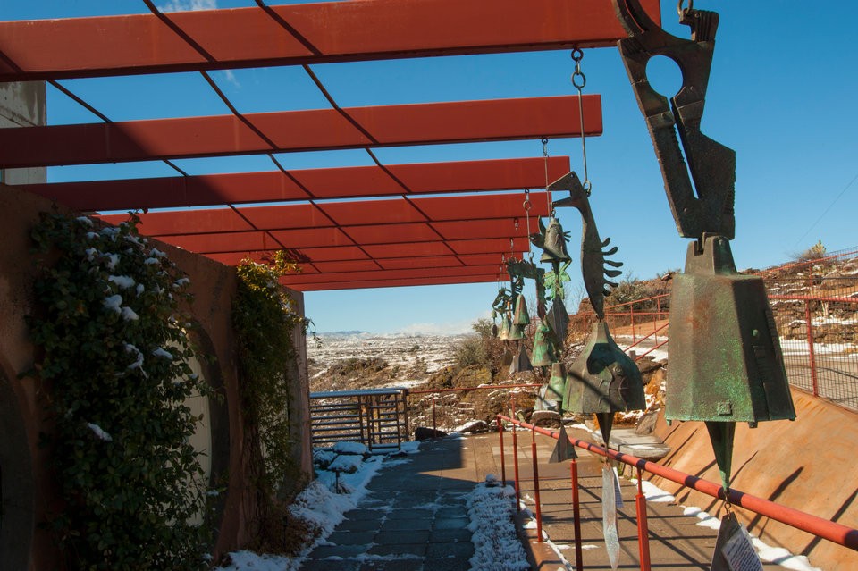 Obra del arquitecto italiano Paolo Soleri