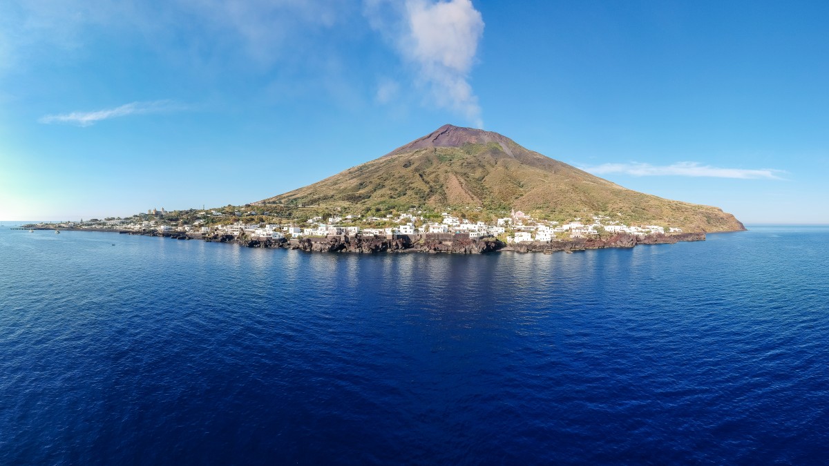 El volcán de Stromboli