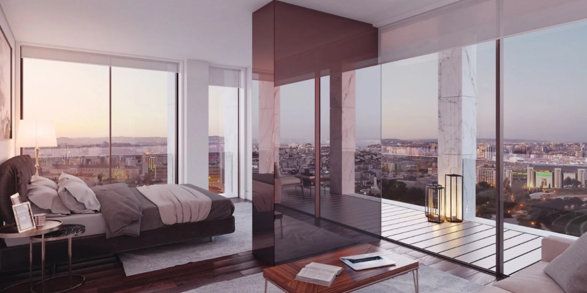 Grandes ventanales para disfrutar las vistas