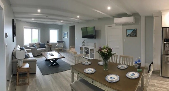 El interior de la casa