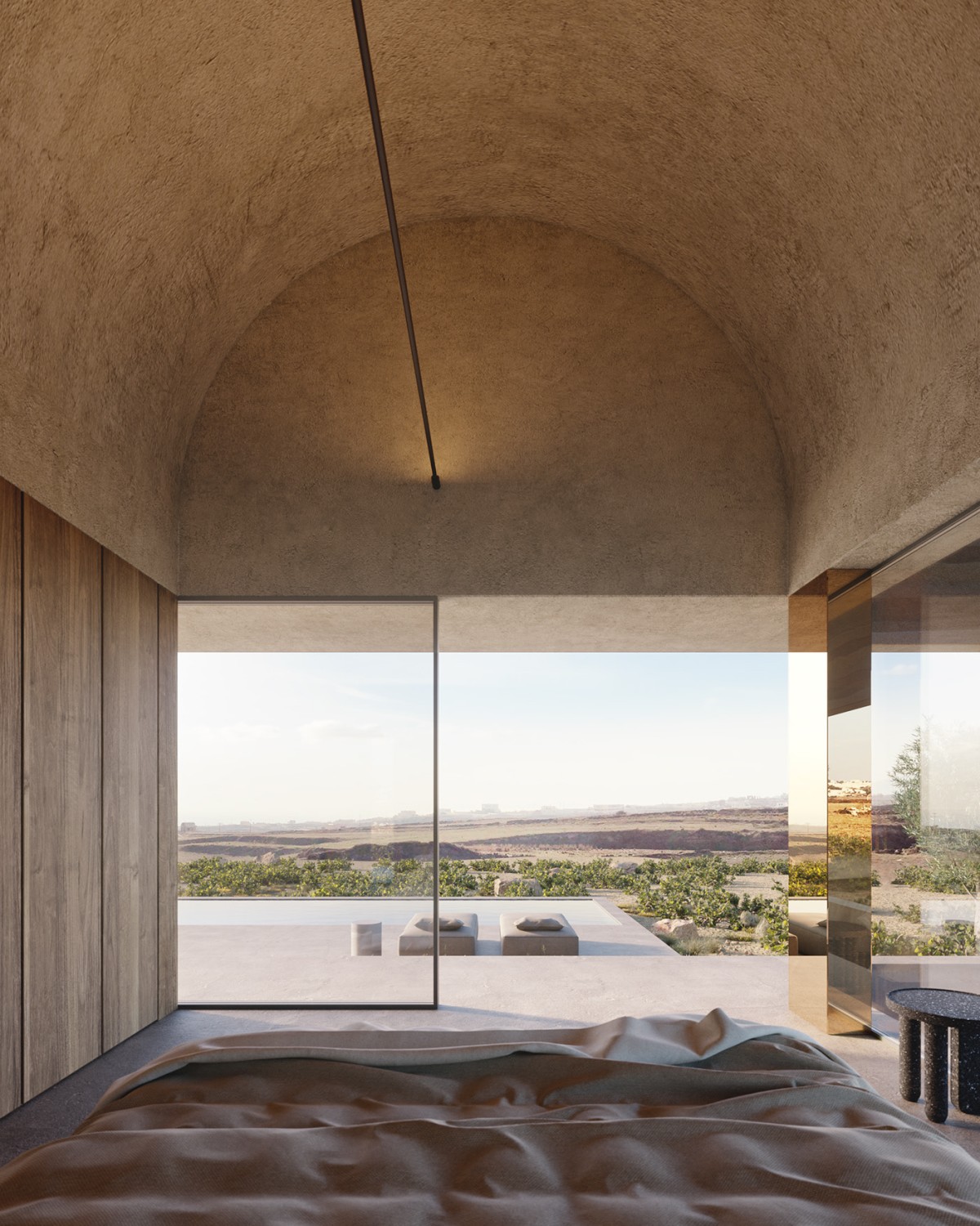 Casas que se camuflan: la fantástica vivienda griega que se confunde con el paisaje que la rodea