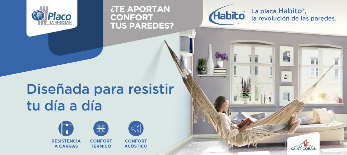 La placa de yeso diseñada por Saint-Gobain Placo para resistir tu día a día