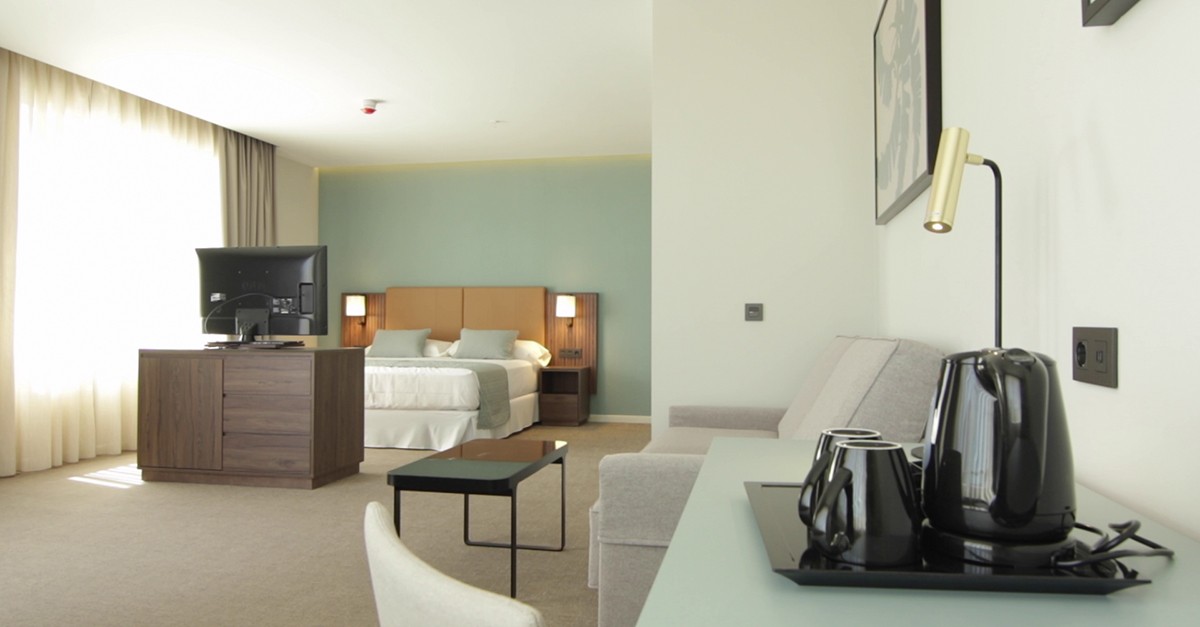 Riu Plaza España otro dormitorio