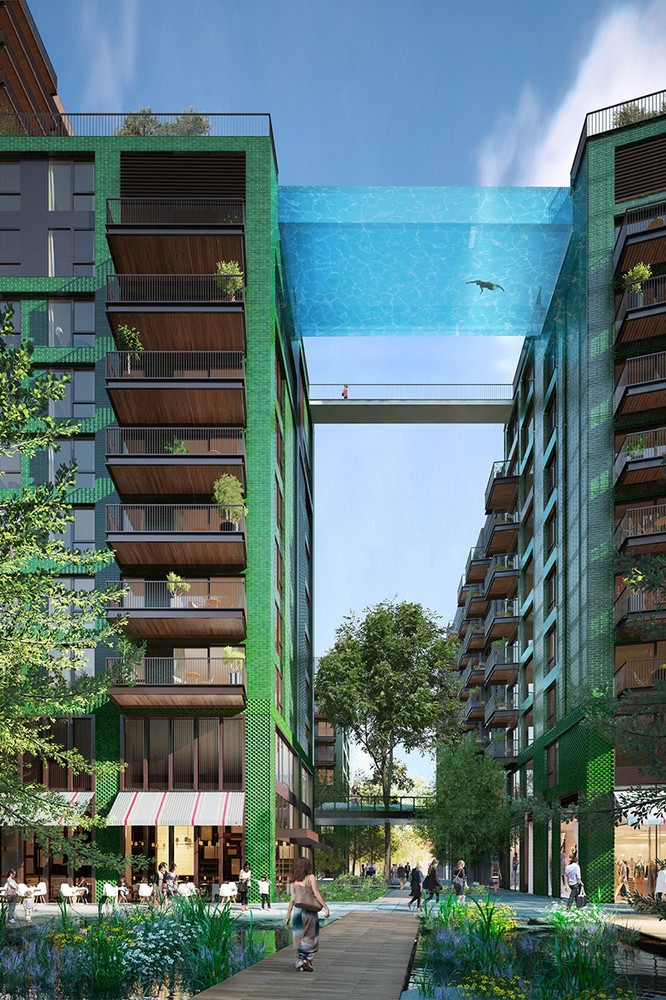 Complejo residencial Embassy Gardens en Londres Complejo residencial Embassy Gardens en Londres