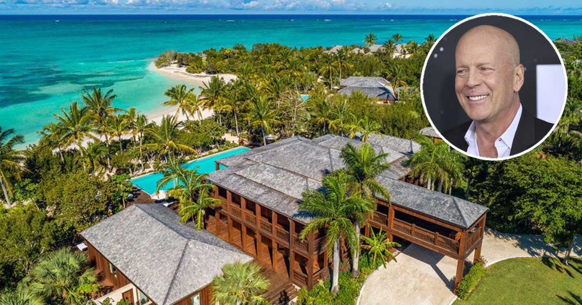 Bruce Willis vende su mansión en el Caribe por 27 millones de dólares