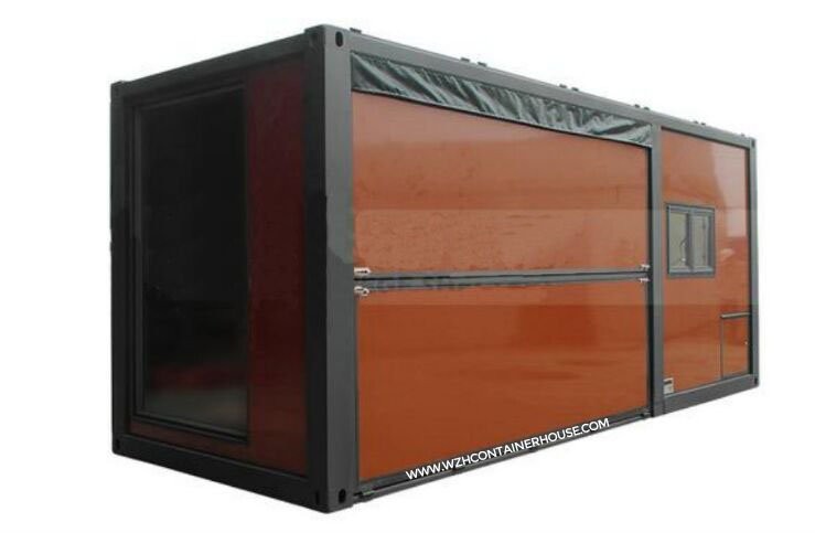 Completamente cerrada mide 20 m2