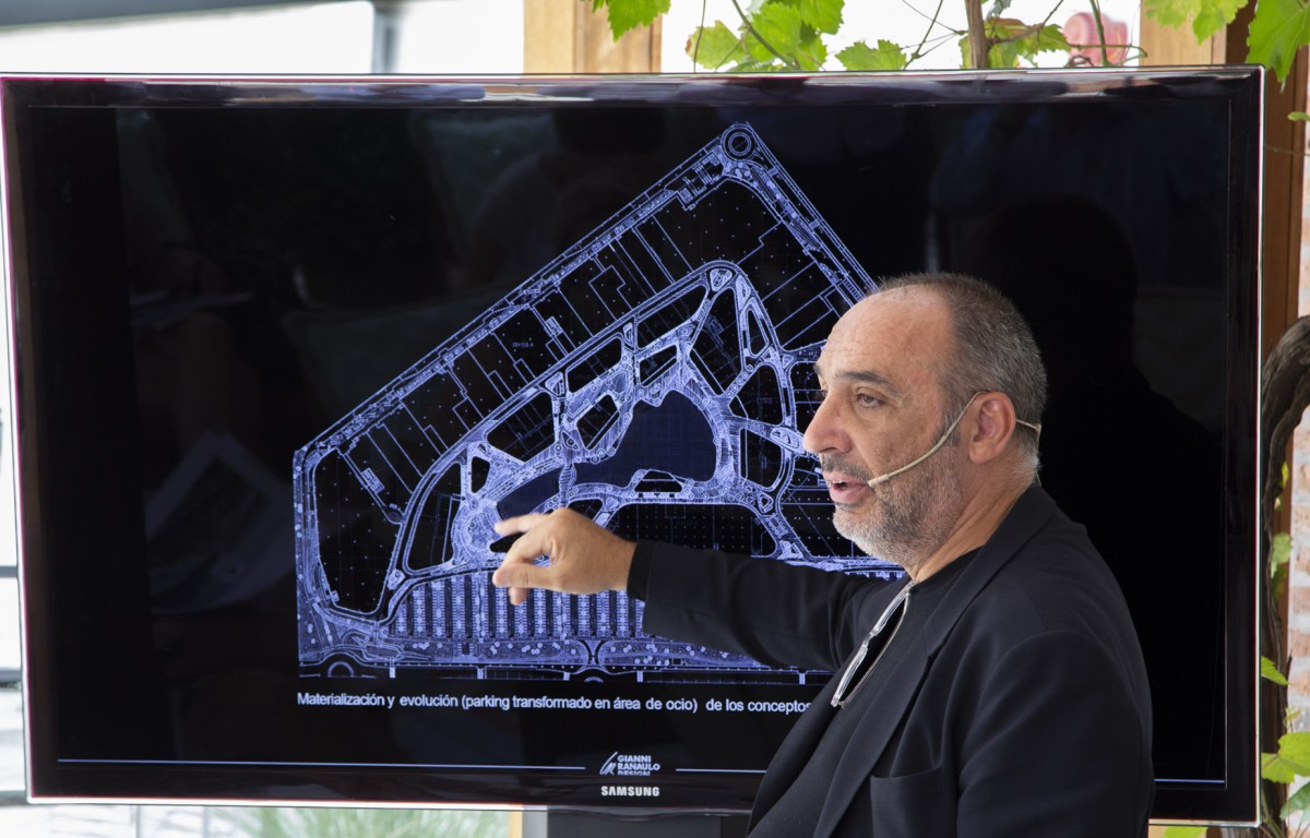 Gianni Ranaulo, arquitecto: “Los nuevos centros comerciales deben unir espacios, naturaleza y clientes”